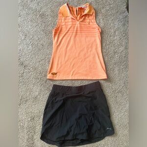 Oklahoma state golf skort set puma slazenger